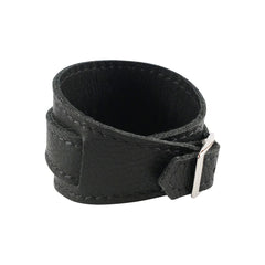 Nightrider Black Leather Crop Cuff