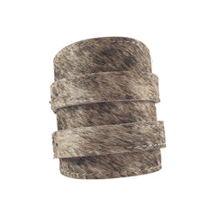 Brindle Cowhide Outcrop Cuff